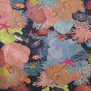 Pram/stroller seat liner-Great barrier reef-Australian made