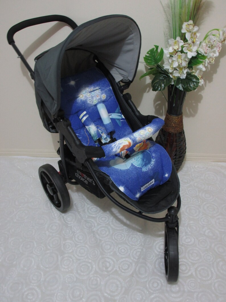 pram cover sets blue