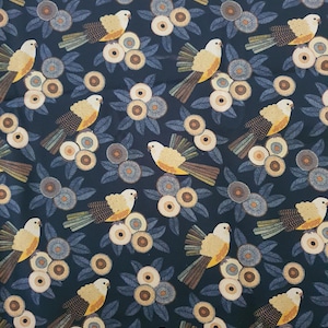 Forro para assento de carrinho de bebê - Golden Birds - Fabricado na Austrália