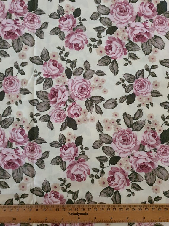 Pram/stroller Seat Liner-lilac Rose Bouquet-australian Made