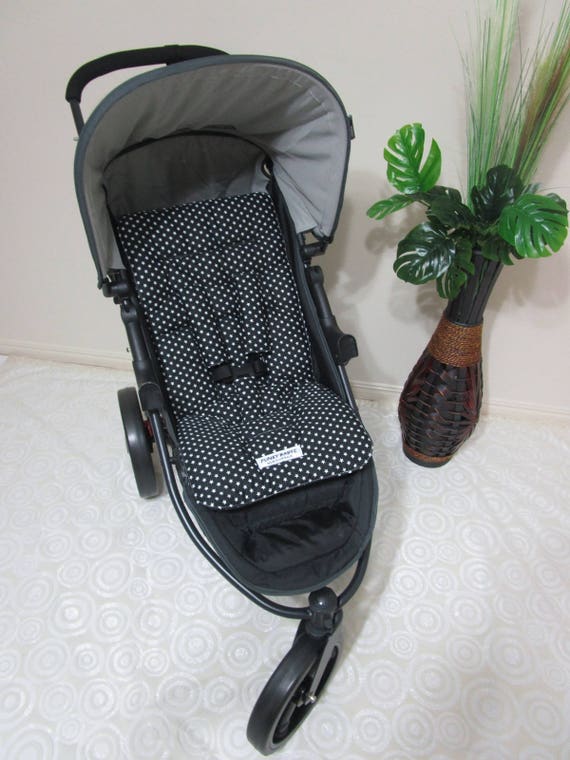 black pram liner