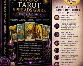 THE Ultimate 1000 TAROT SPREADS Guide