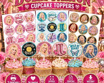 Dolly Parton Cake Toppers