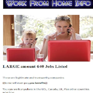 Work From Home, Work At Home