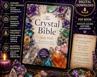 The Crystal Bible by Judy Hall (Digital Download) , Crystal E-book