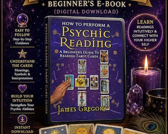 Psychic Reading Tarot Card Guide - Beginner's E-Book (Digital Download)