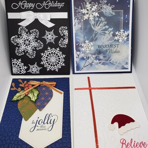 Cartes de Noël faites main