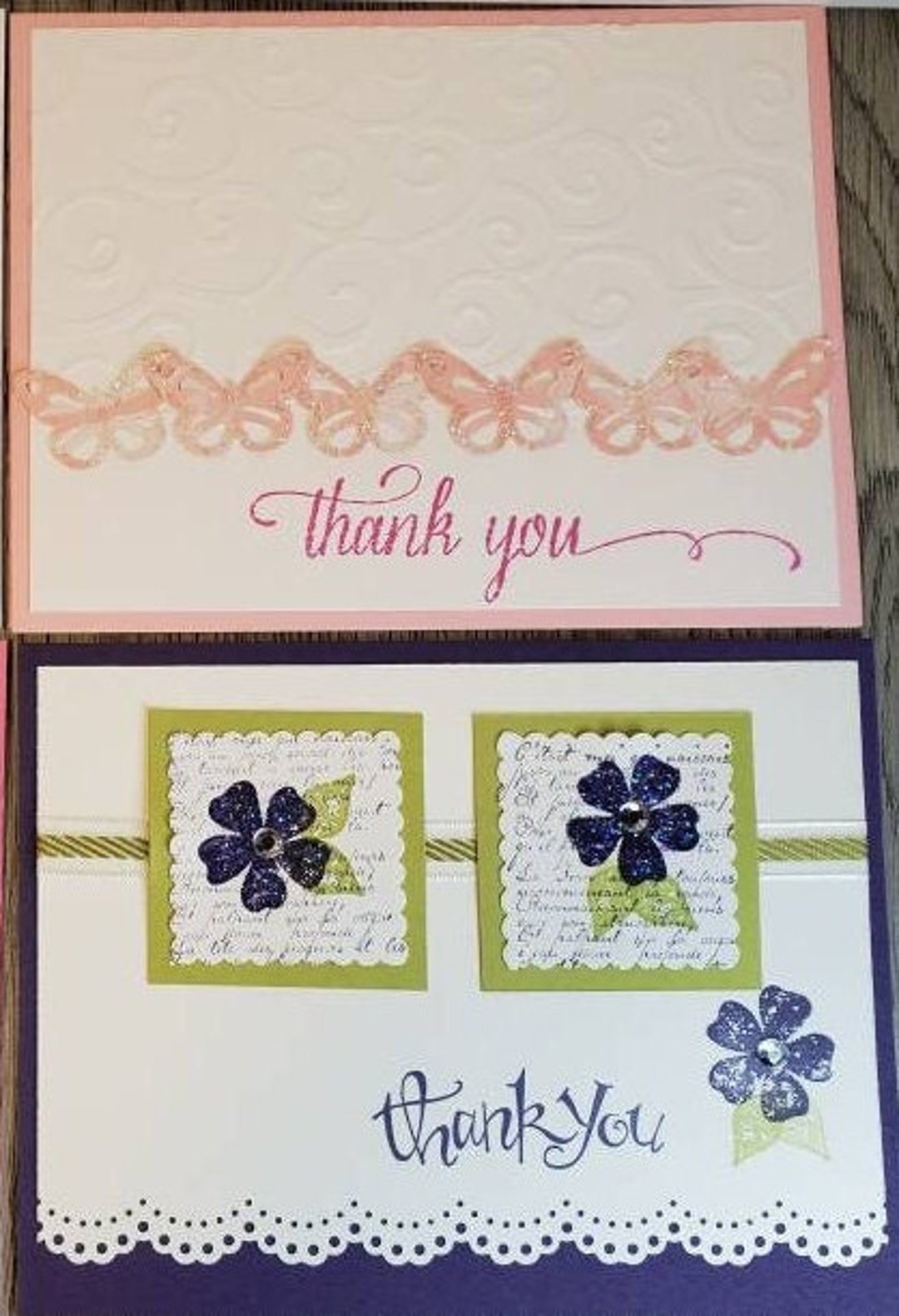 Handmade Thank You Cards - Etsy