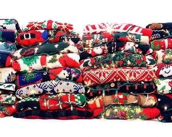 Vintage Ugly Christmas Sweaters | All Sizes | Tacky Christmas Sweaters | Holiday Sweaters