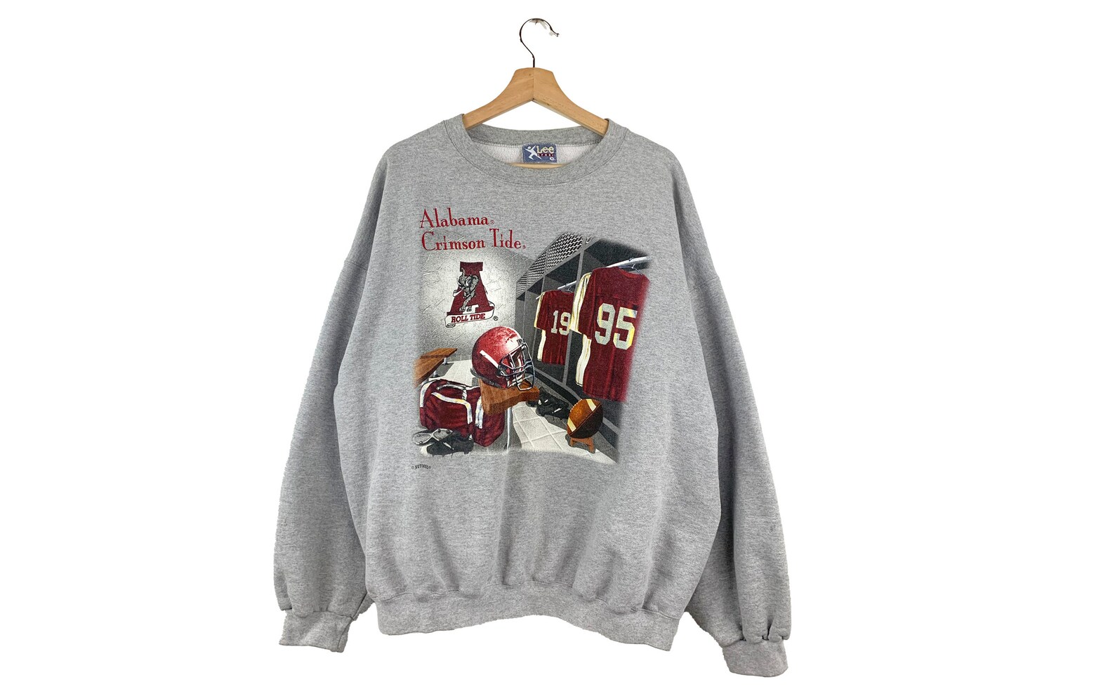 alabama football crewneck sweatshirt