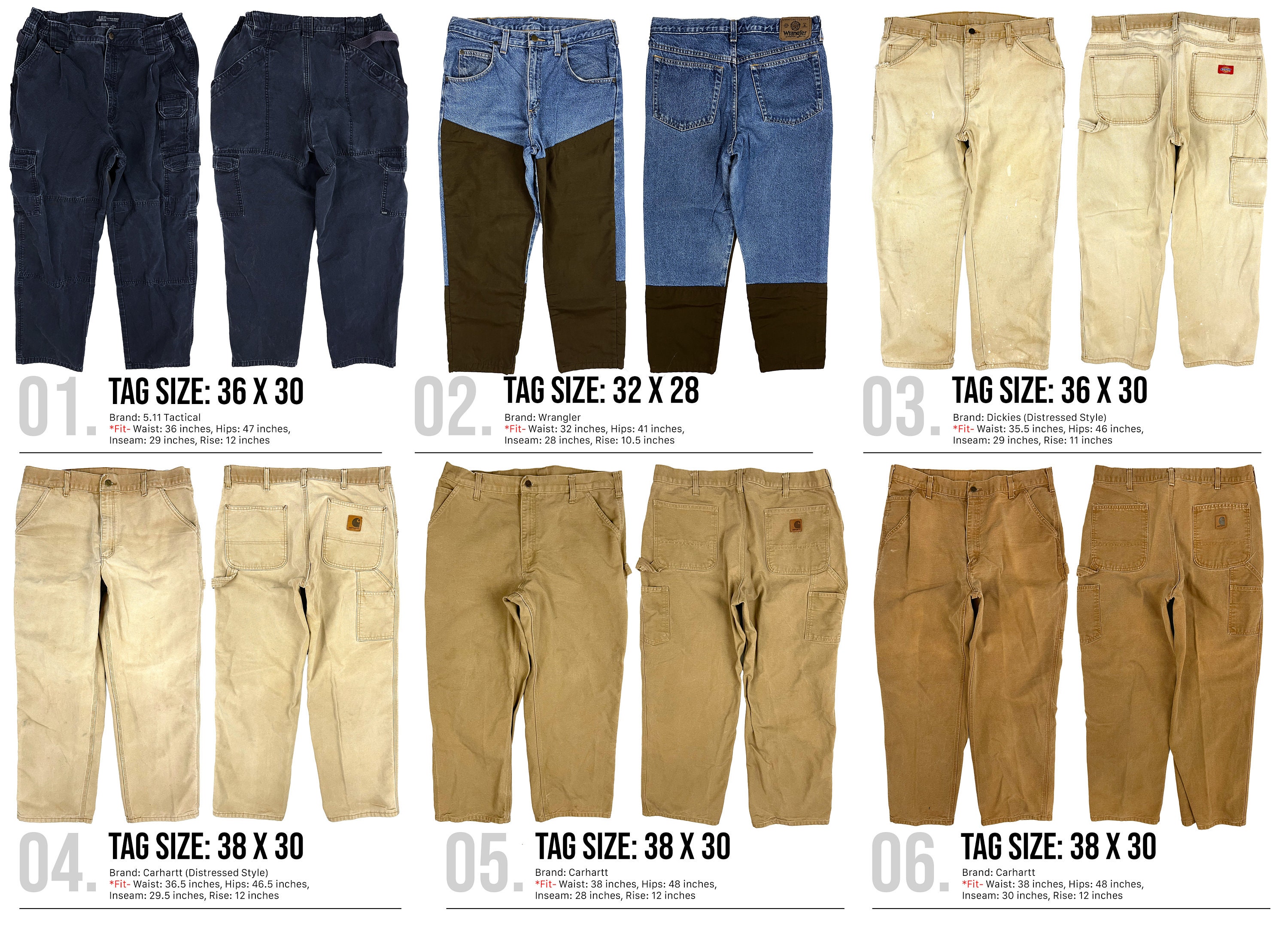 carhartt 38 inseam