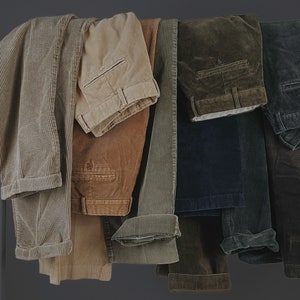 Casual Brown Corduroy Pants for Women, Long Pants, Plus Size Pants, Women's  Baggy Pants, Autumn Winter Corduroy Harem Pants C2426 