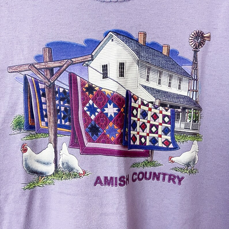 Vintage Amish Country T-shirt - Etsy