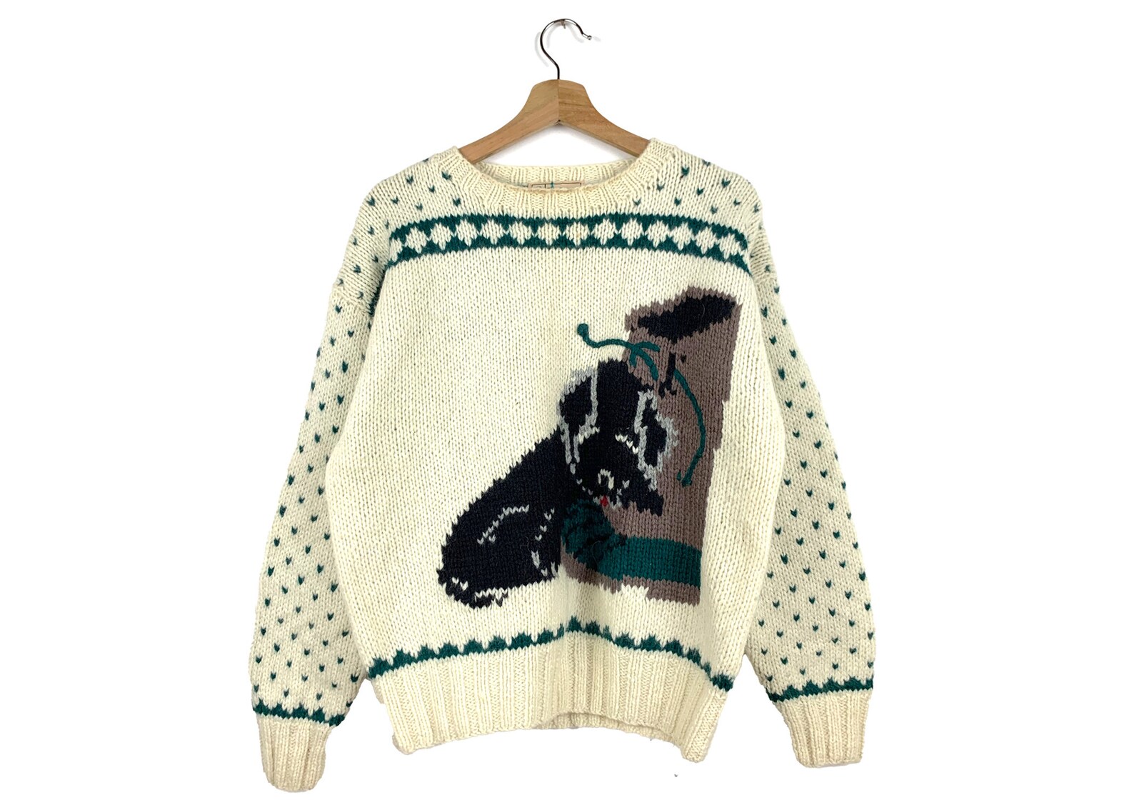 ll bean dog sweater fleece