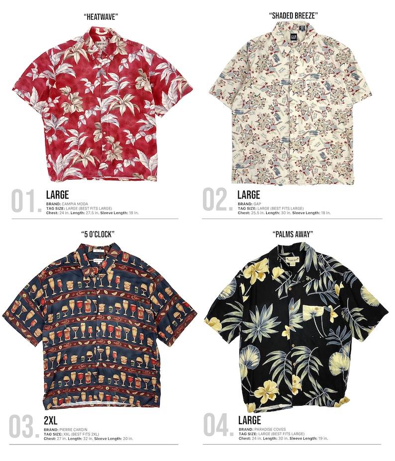 Vintage Hawaiian Shirts Short Sleeve Button Down Shirt - Etsy