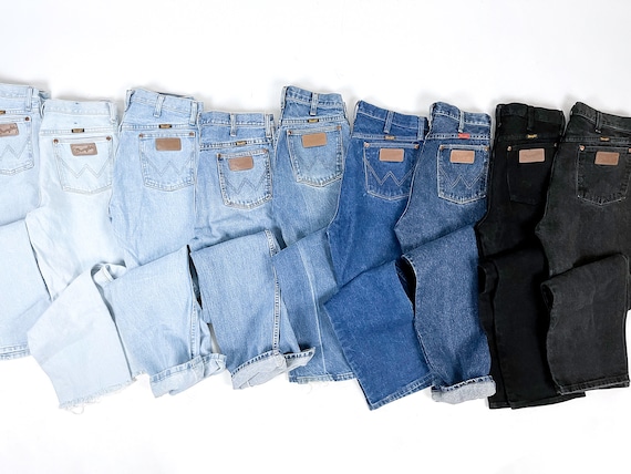 Vintage Wrangler Jeans All Sizes High Waisted Jeans - Etsy