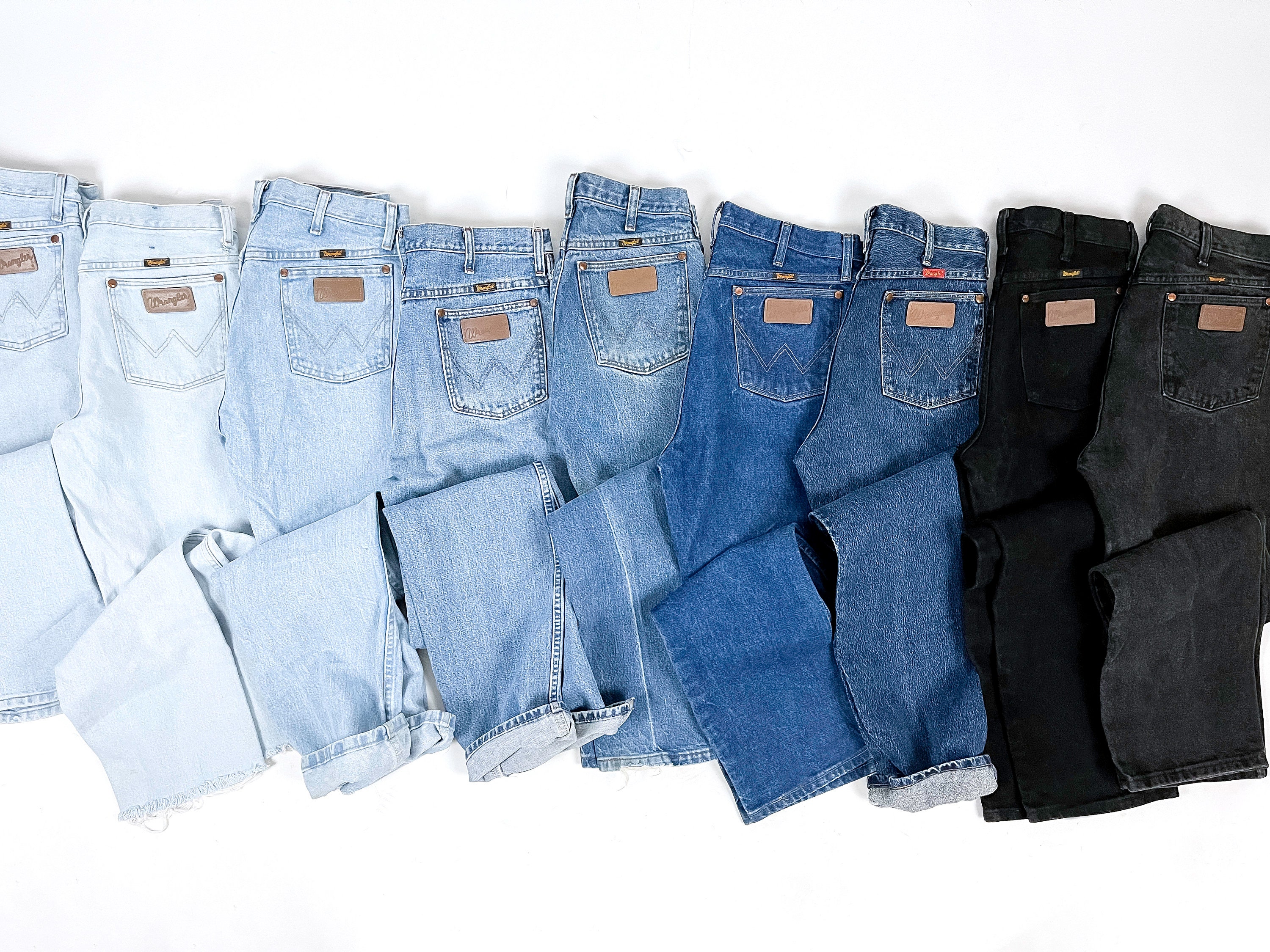 Vintage Wrangler Jeans All Sizes High Waisted Jeans - Etsy México