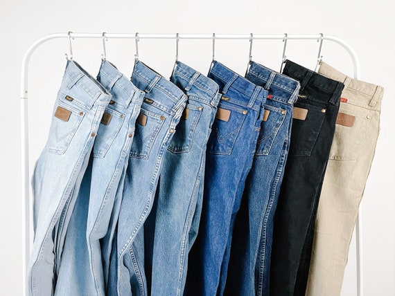Vintage Wrangler Jeans All Sizes High Waisted Jeans - Etsy Vintage Wrangler Jeans All Sizes High Waisted Jeans - Etsy