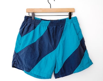 Costume da bagno a righe vintage anni '90