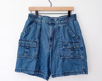 Szorty jeansowe typu cargo w stylu vintage | 36W