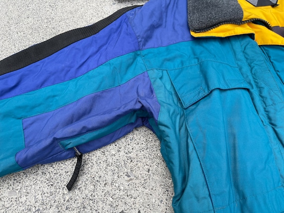 Vintage Edge Tech Color Block Ski Jacket - image 4