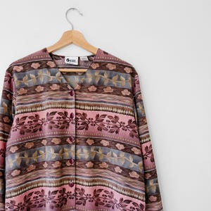 80er Vintage Blümchen Bluse Top