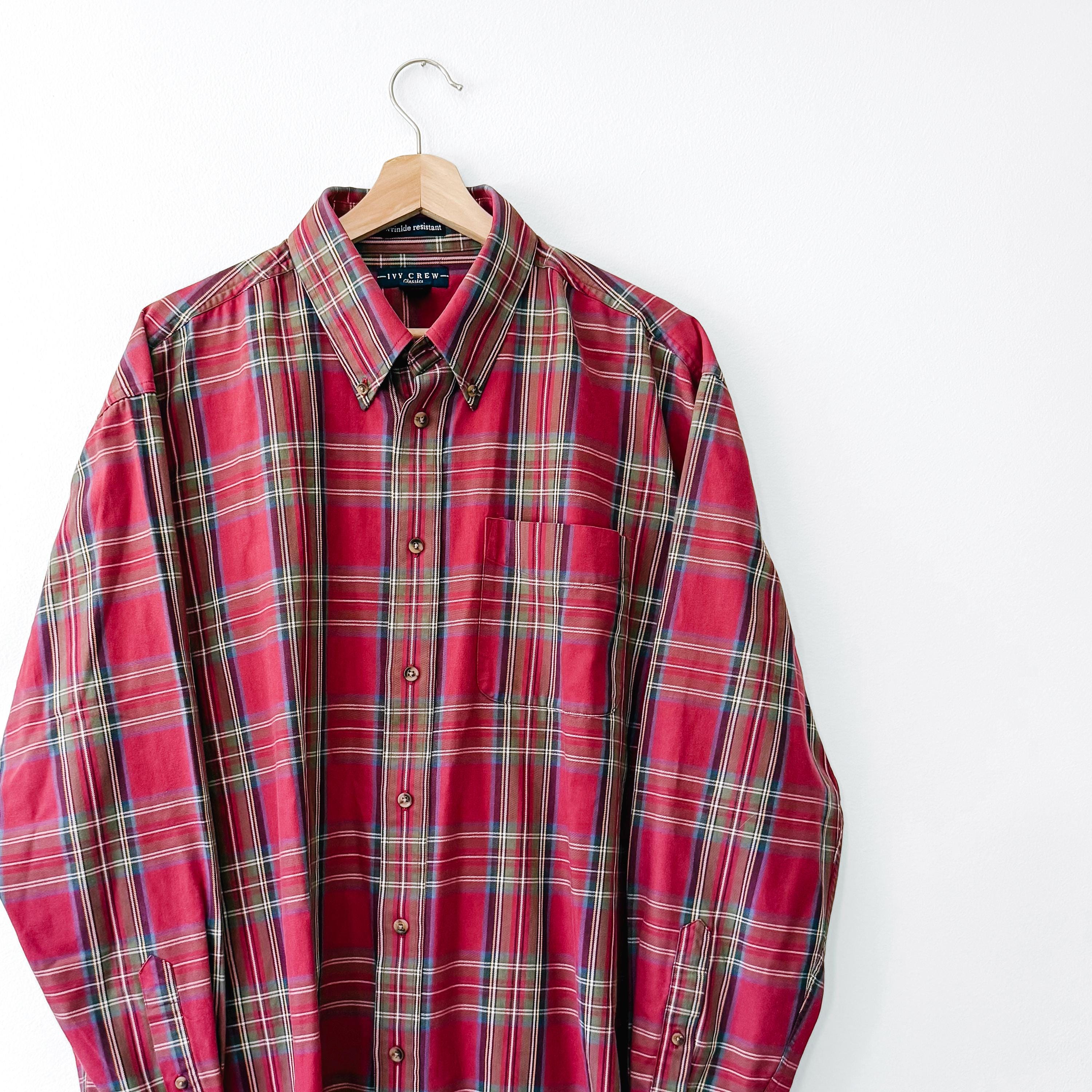DESIGN - Chemise oversize style années 90 en flanelle brossée à