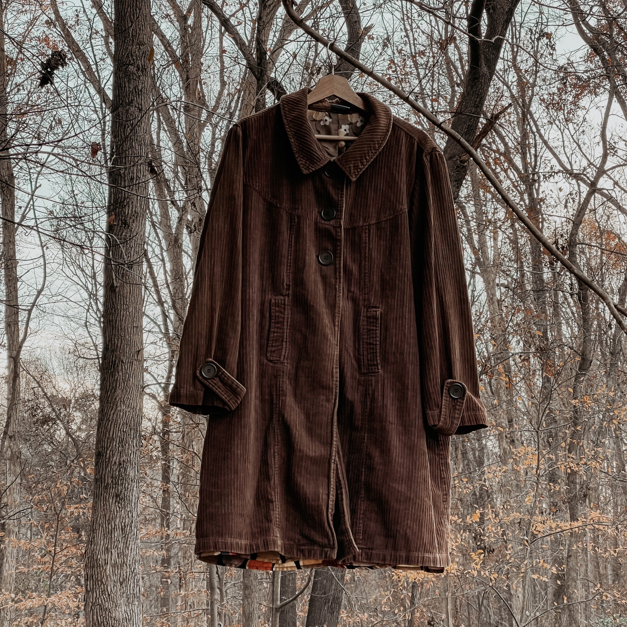 【Vintage】Corduroy Over Long coat VTG Men's 1960-1970's Medium Corduroy Tan Long Coat | eBay