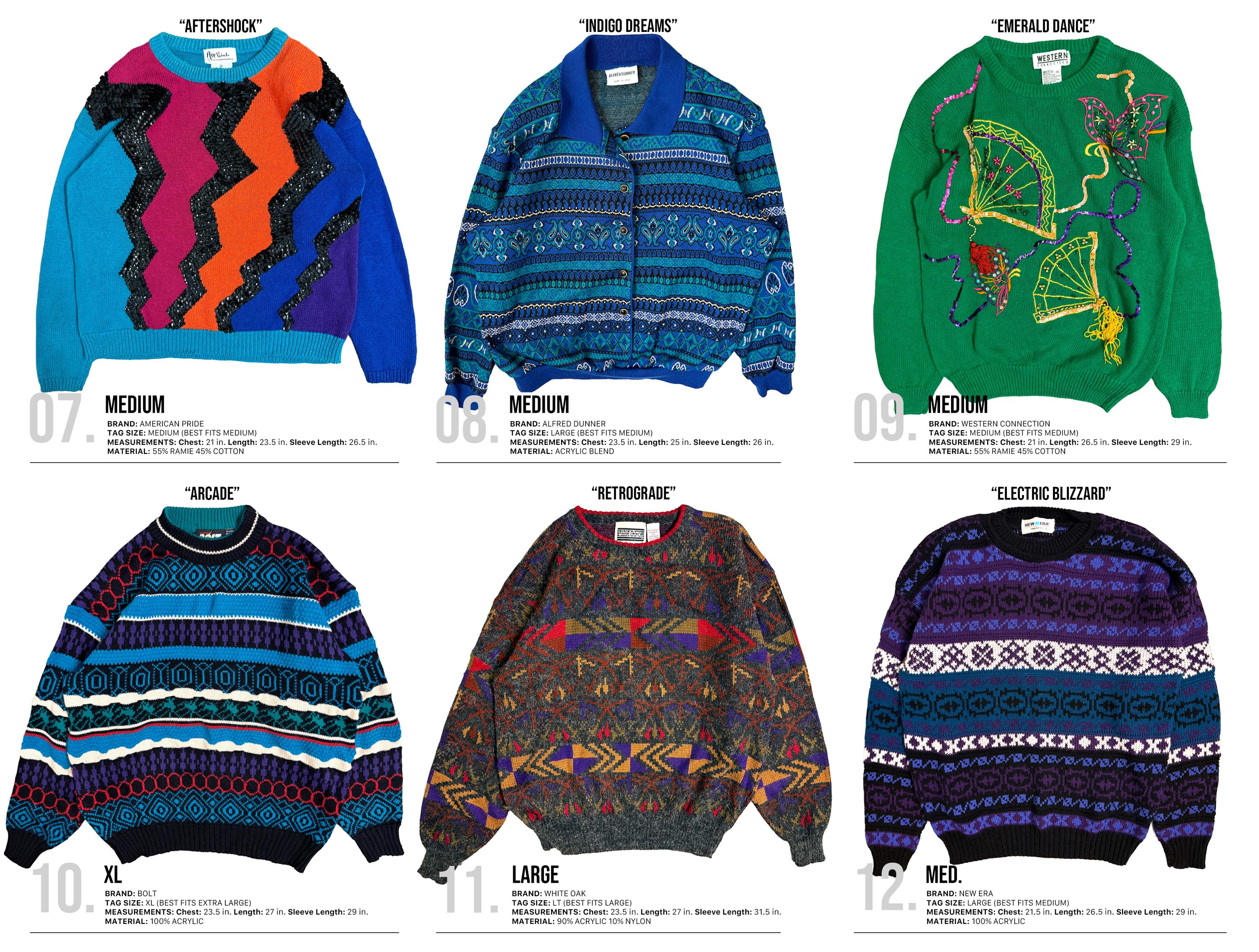80s Vintage Sweaters | Cozy Sweaters | Oversized Sweaters | Cosby