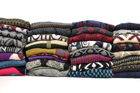 Buy 2 Get Any 1 Free- Oversized Vintage Sweaters |