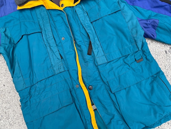 Vintage Edge Tech Color Block Ski Jacket - image 3