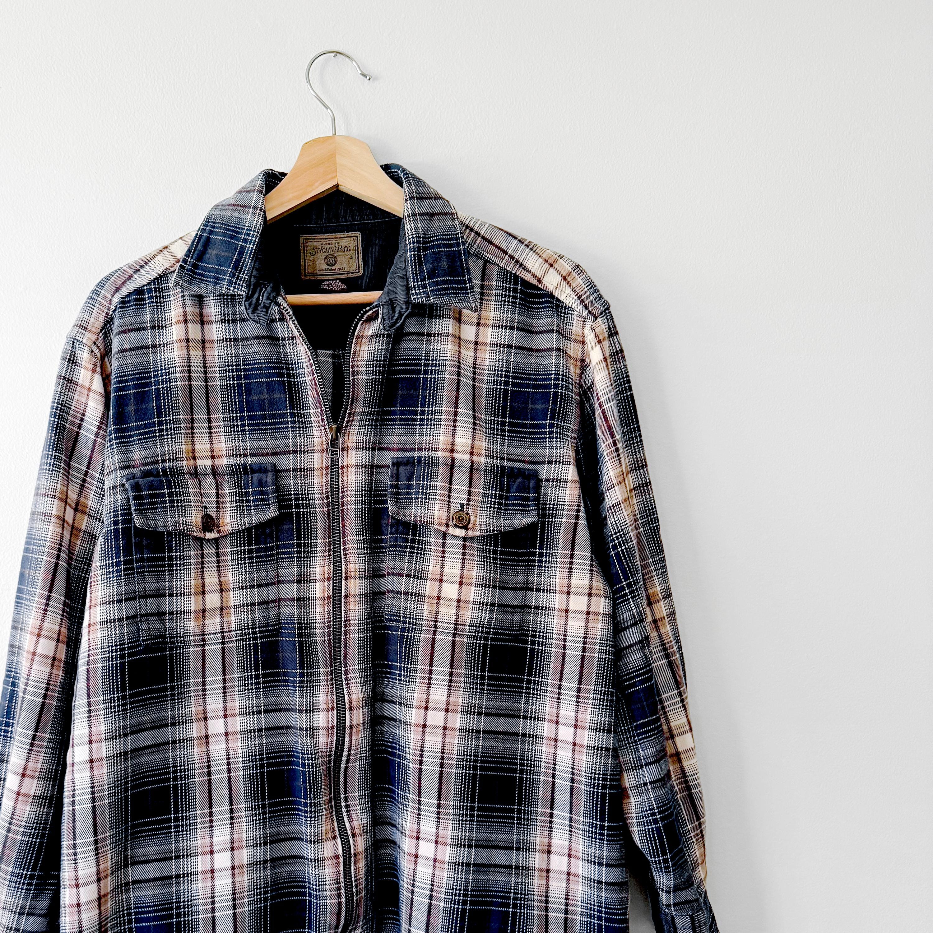 St Johns Bay Mens Flannel Shirt - Etsy
