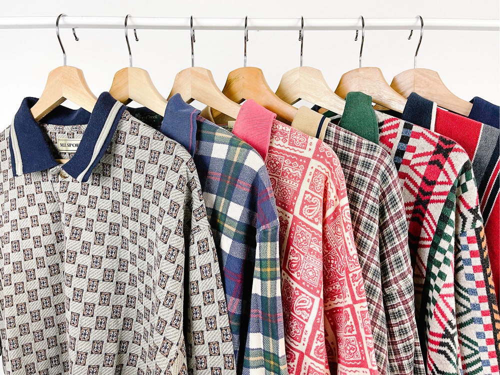 Vintage Polo Shirts | Golf Shirts | 80S 90S Retro Styles Printfushion