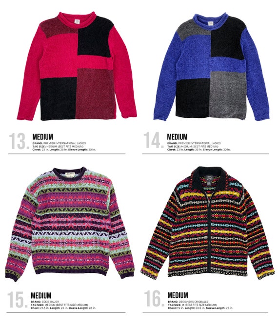 Vintage 90s Y2K Sweaters | Y2K Clothing | Rainbow… - image 5