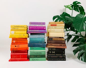 Vintage Decorative Books by Color | Books by the Foot | Choose Colors | Vintage Books | Book Bundles