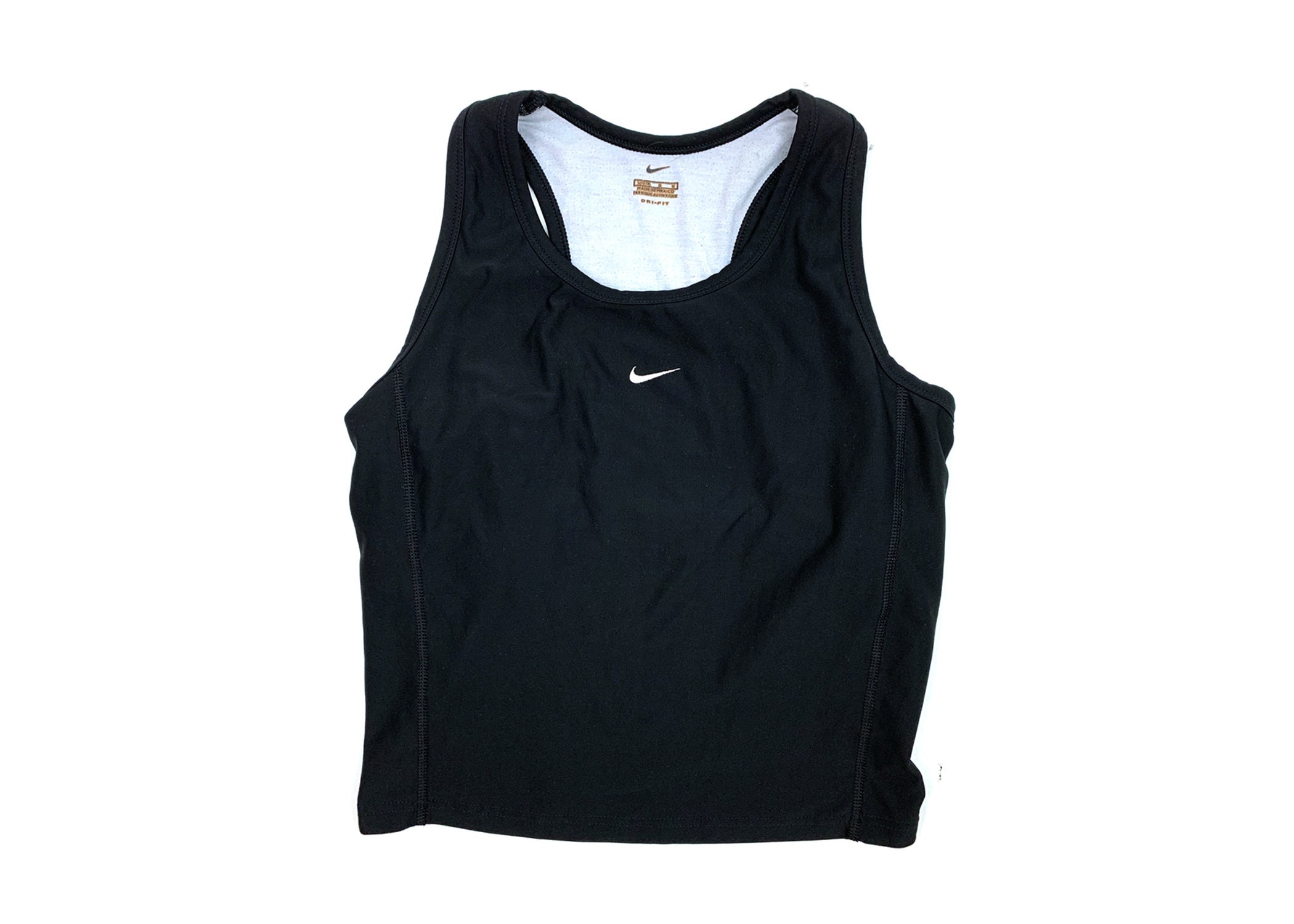 black y2k tank top