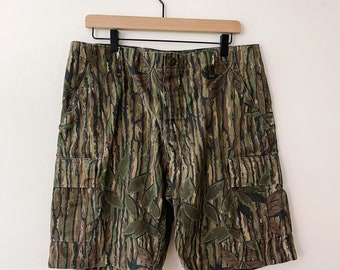 Vintage Camo Cargo Shorts