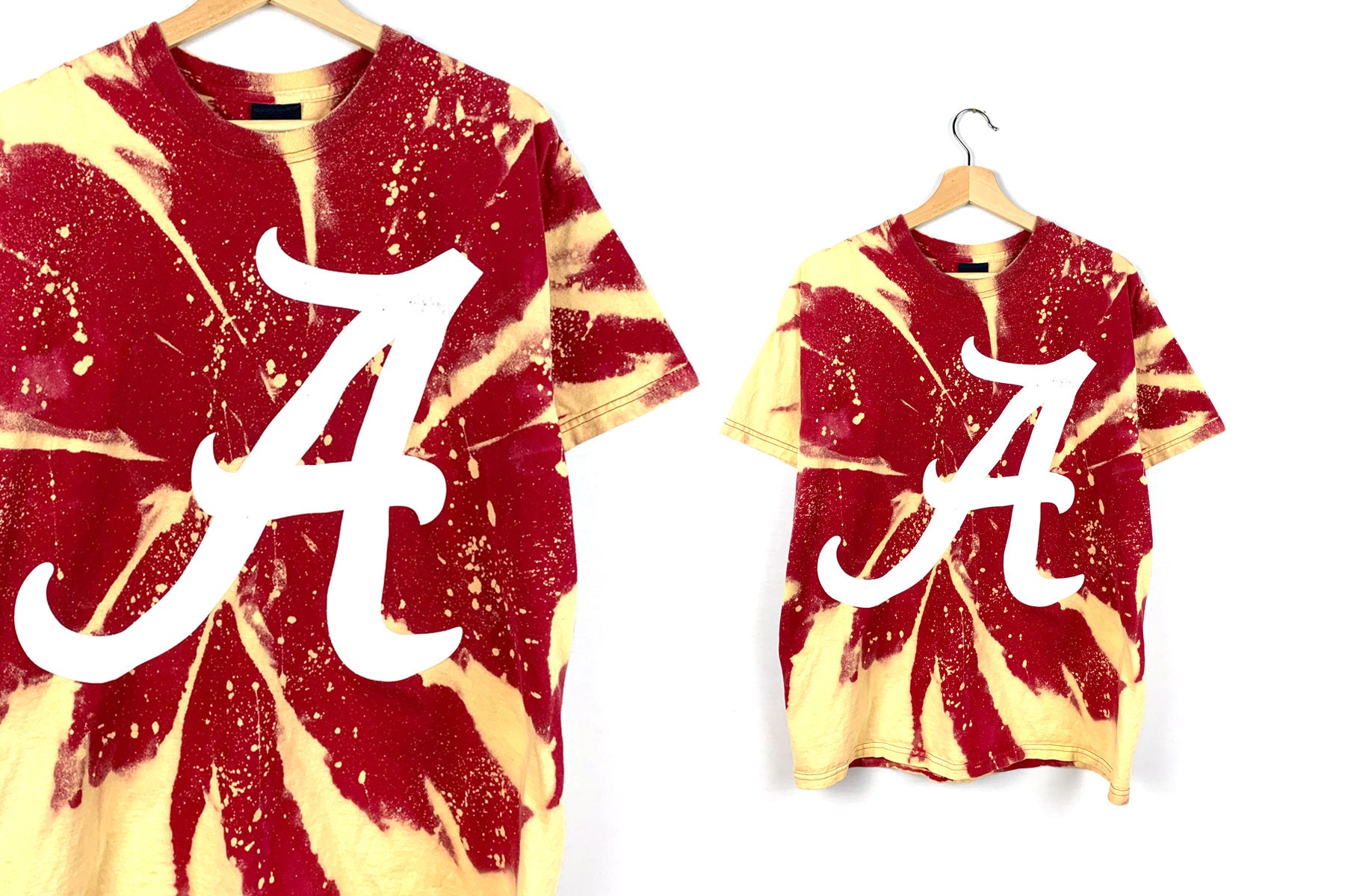 bleached alabama t shirt