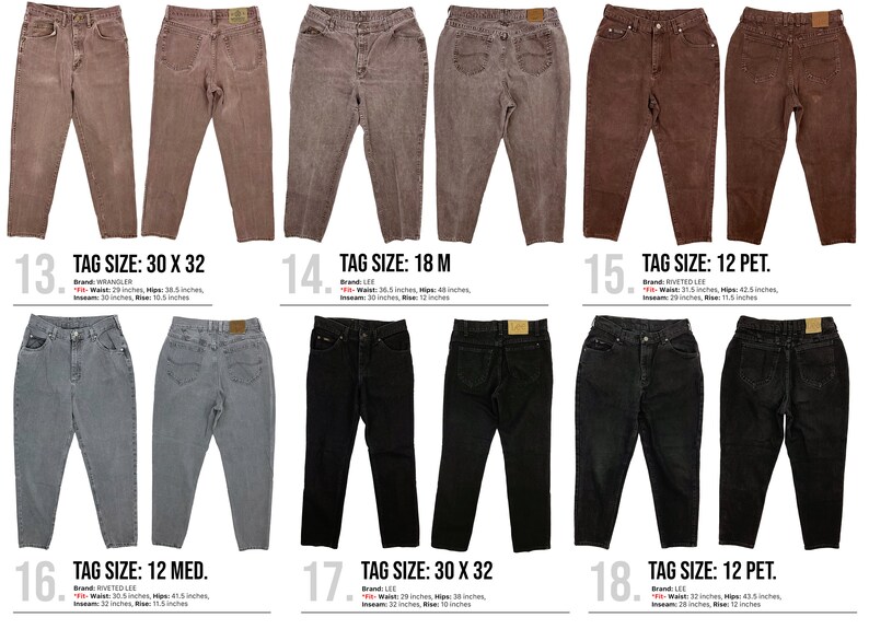 90s Vintage Earth Tone Jeans All Sizes High Waisted Jeans Etsy