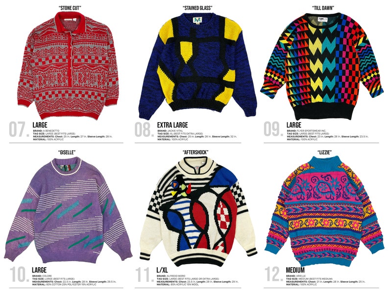 80s Sweatshirts, Sweaters, Vests | Women