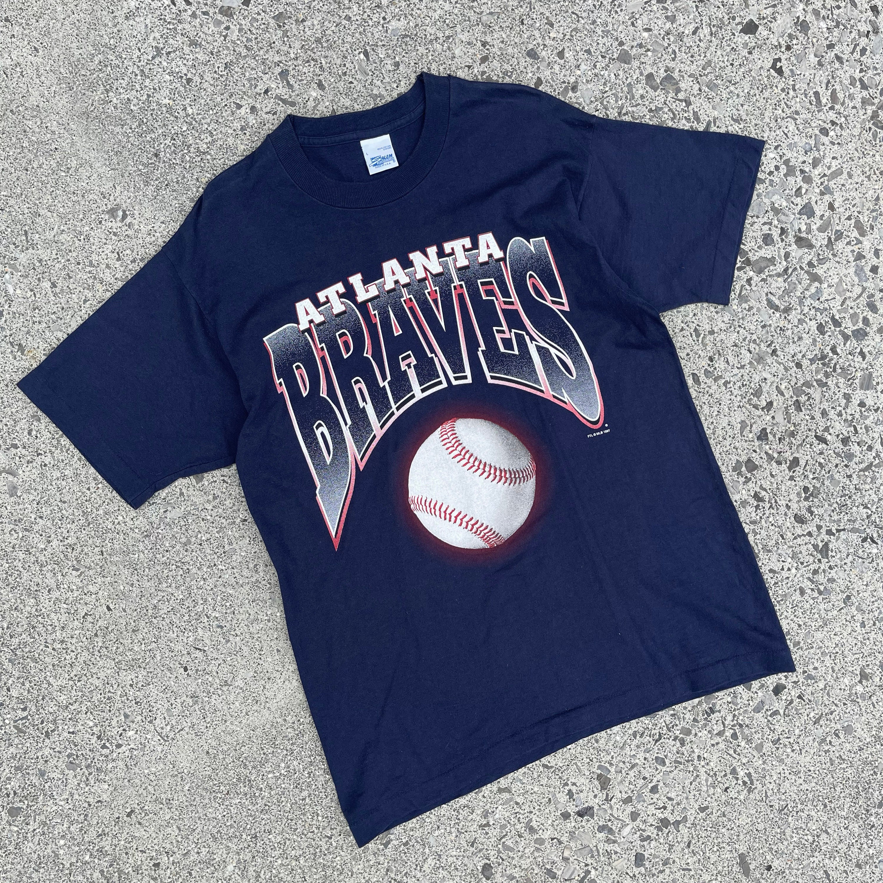 Braves baseball t shirt sales