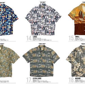 Vintage Hawaiian Shirts Short Sleeve Button Down Shirt Oversized Shirts 80s 90s Retro Styles Vintage Floral Shirt image 6