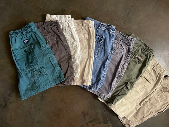 Men Cargo Shorts Summer Outdoor Hiking Multi-pocket Work Utility Pants