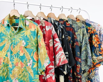 Vintage Hawaiian Shirts | Short Sleeve Button Down Shirt | Oversized Shirts | 80s 90s Retro Styles | Vintage Floral Shirt