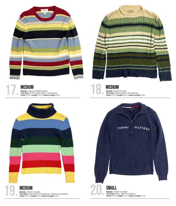 Vintage 90s Y2K Sweaters | Y2K Clothing | Rainbow… - image 6