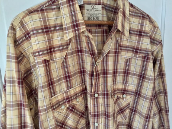 Vintage Western Shirt Dee Cee Brand 