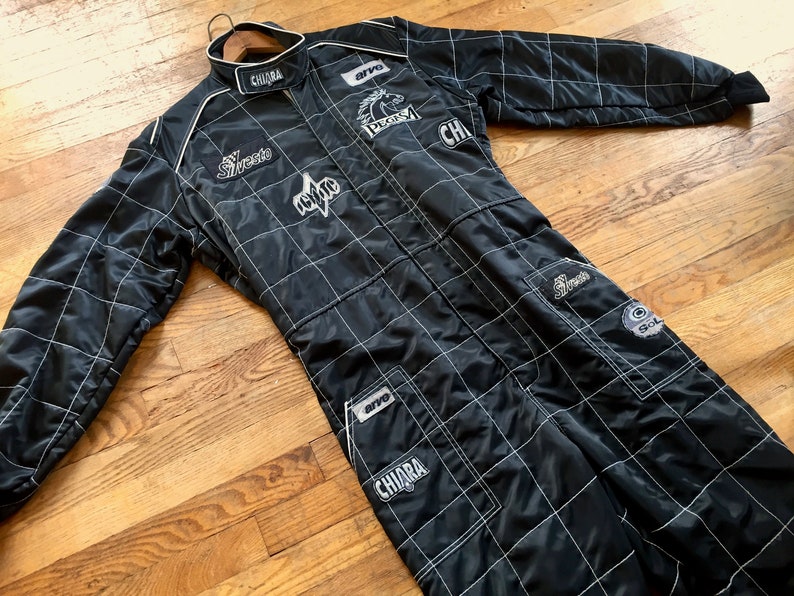 Vintage Racing Jumpsuit Auto Racing Driver Suit Race Car Etsy