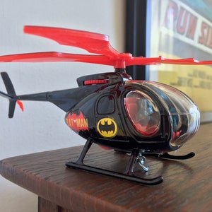Vintage Corgi Batcopter 925, Batman Toy Die-cast Helicopter 1976