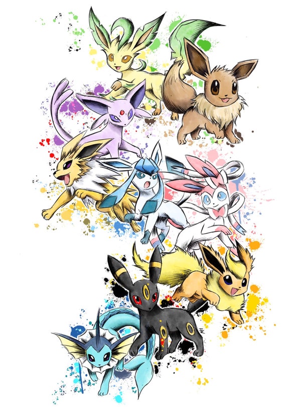 Eeveelution Fakemon Print