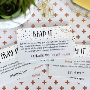 Digital Bundle 2 - 24 Scripture Cards - Prayer Cards for Kids